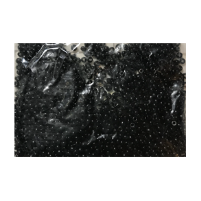 STRIKKEPERLER - SVARTE Grnlandsperler A9